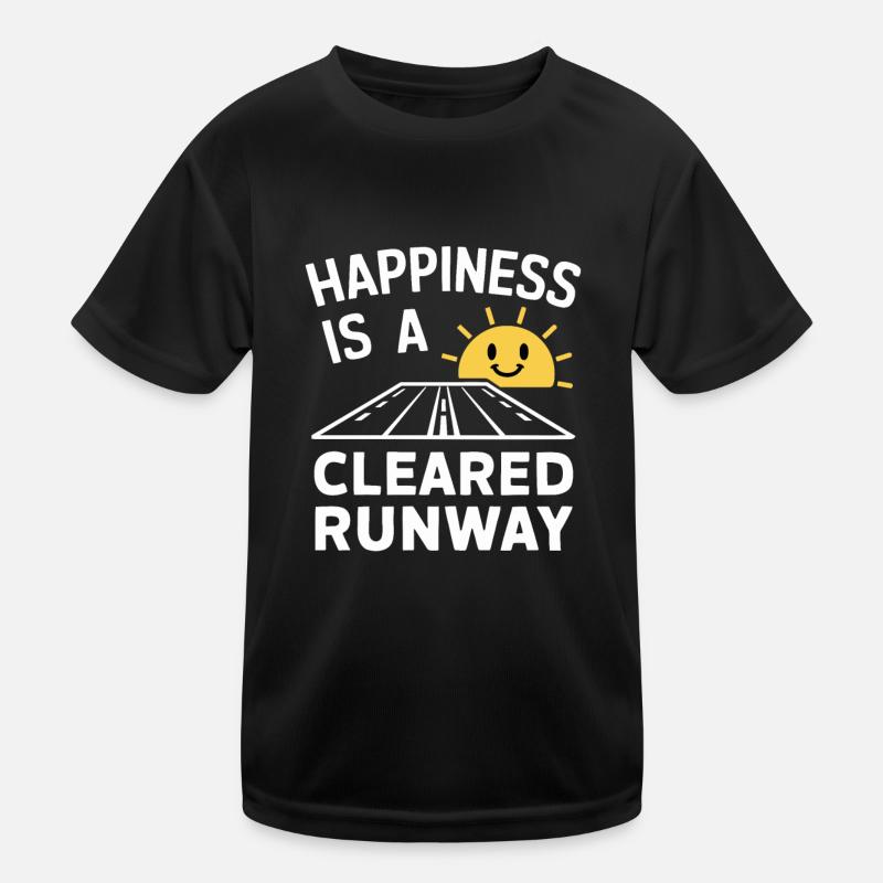 Air Traffic Controller Aircraft Flight Service Kinder Funktions-T-Shirt
