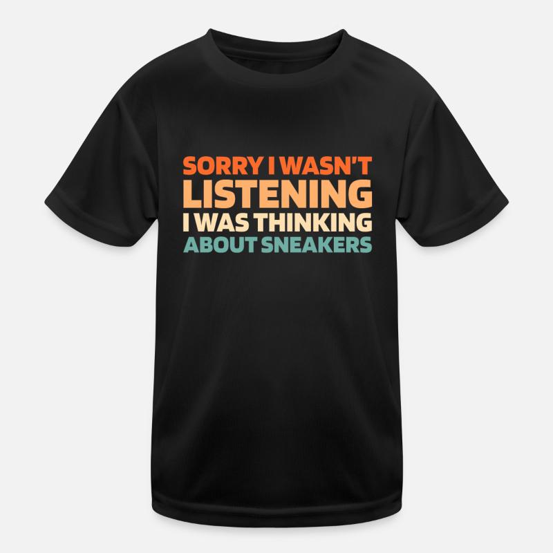Sneakers Kids Functional T-Shirt