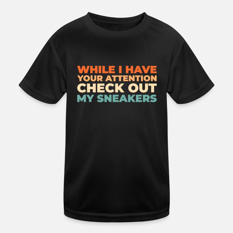 Sneakers Découvrez mes sneakers T-shirt sport Enfant