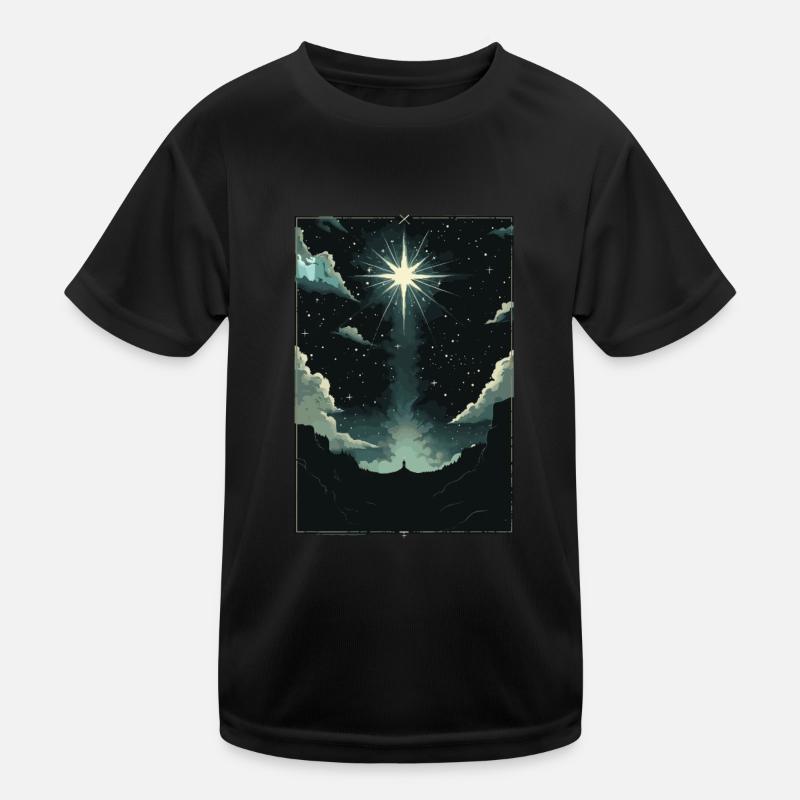 Der Stern Tarot Kinder Funktions-T-Shirt