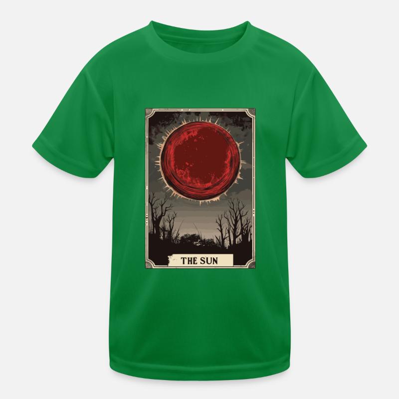 Die Sonne Tarot Kinder Funktions-T-Shirt