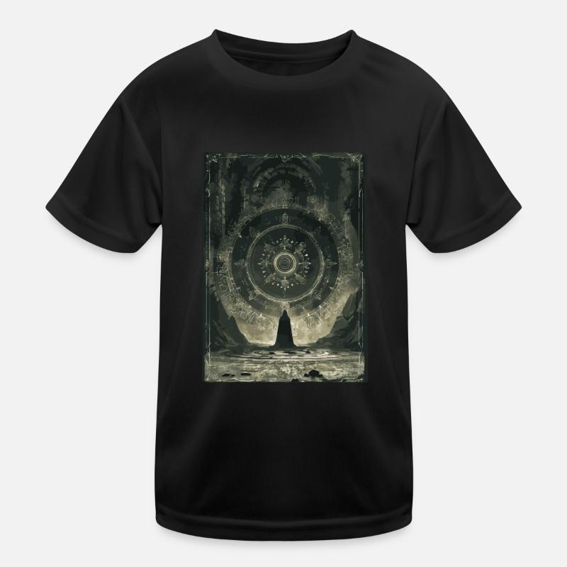 Das Glücksrad Tarot Kinder Funktions-T-Shirt