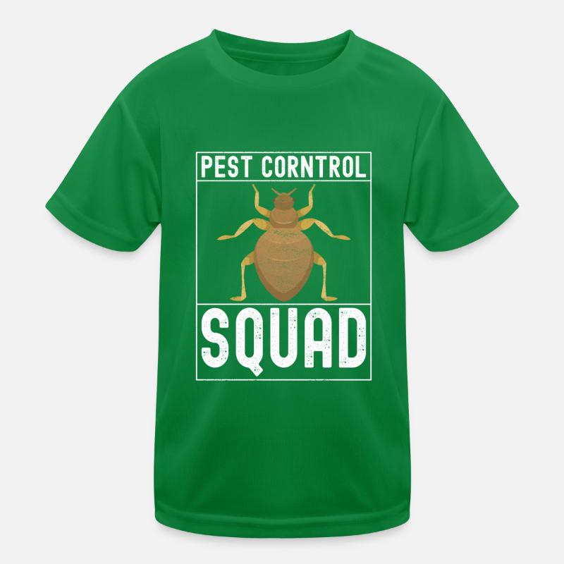 Pest Control Exterminator Kids Functional T-Shirt