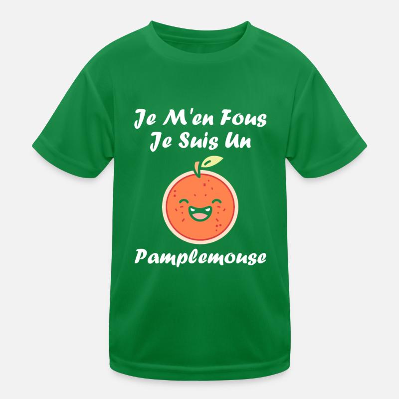 Humour Pamplemousse T-shirt sport Enfant