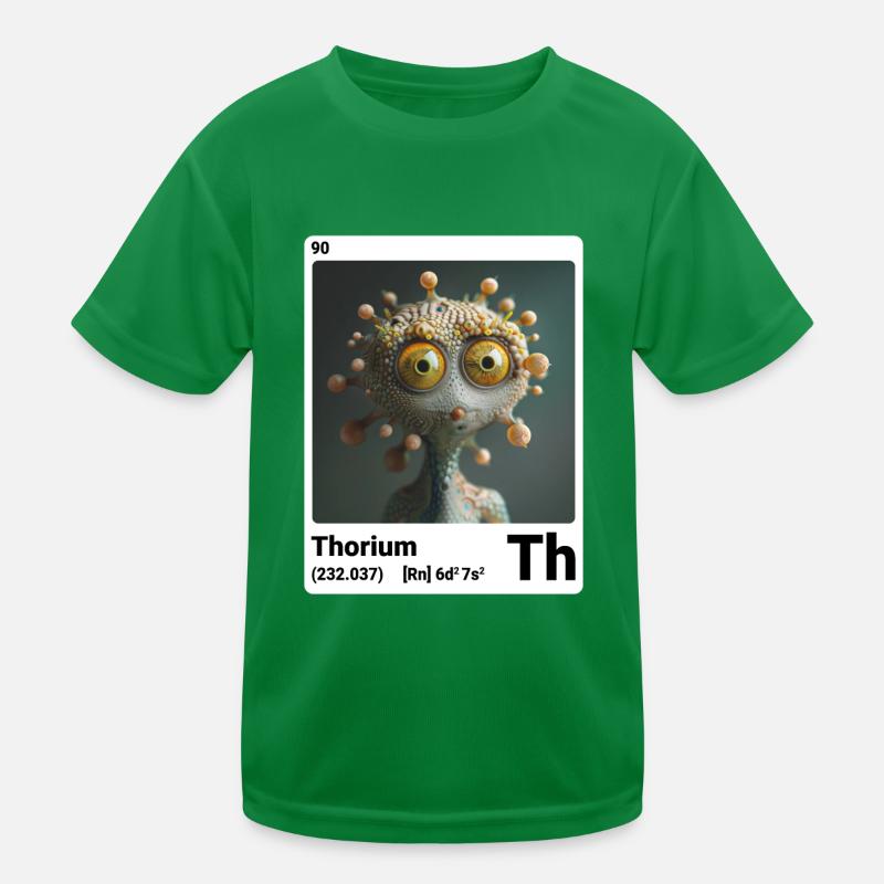 AI am thorium (wt) mode périodique nerdstyle nerd T-shirt sport Enfant