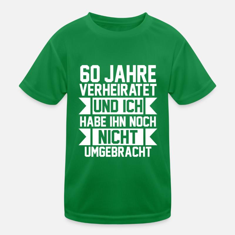 Mariage Noces de diamant 60 ans de mariage Hochz T-shirt sport Enfant
