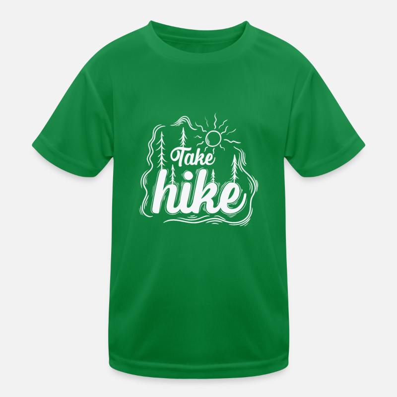 Take hike Wandern Kinder Funktions-T-Shirt