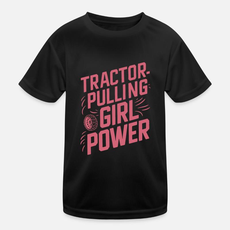 Tractor Pulling Tractor Pulling Tractor Power Farm Kinder Funktions-T-Shirt