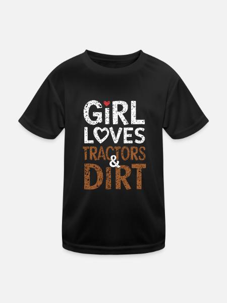 Tracteur tirant Tracteur Tracteur Tracteur Ferme Électrique - T-shirt sport Enfant - noir - Devant
