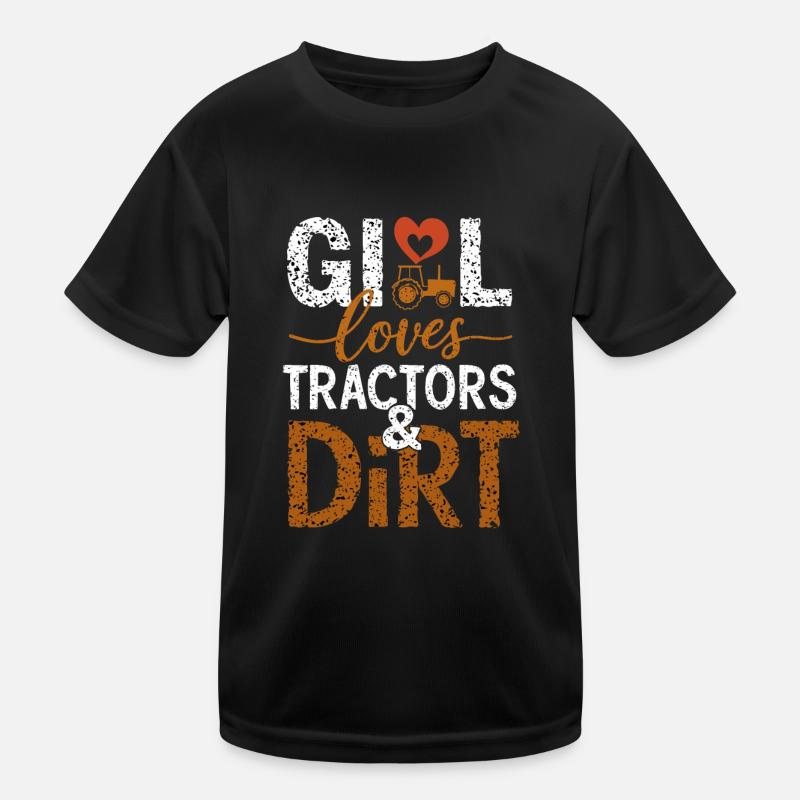 Tractor Pulling Tractor Pulling Tractor Power Farm Kinder Funktions-T-Shirt