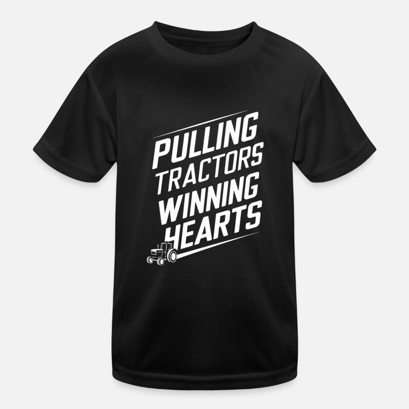 Tractor Pulling Tractor Pulling Tractor Power Farm Kinder Funktions-T-Shirt