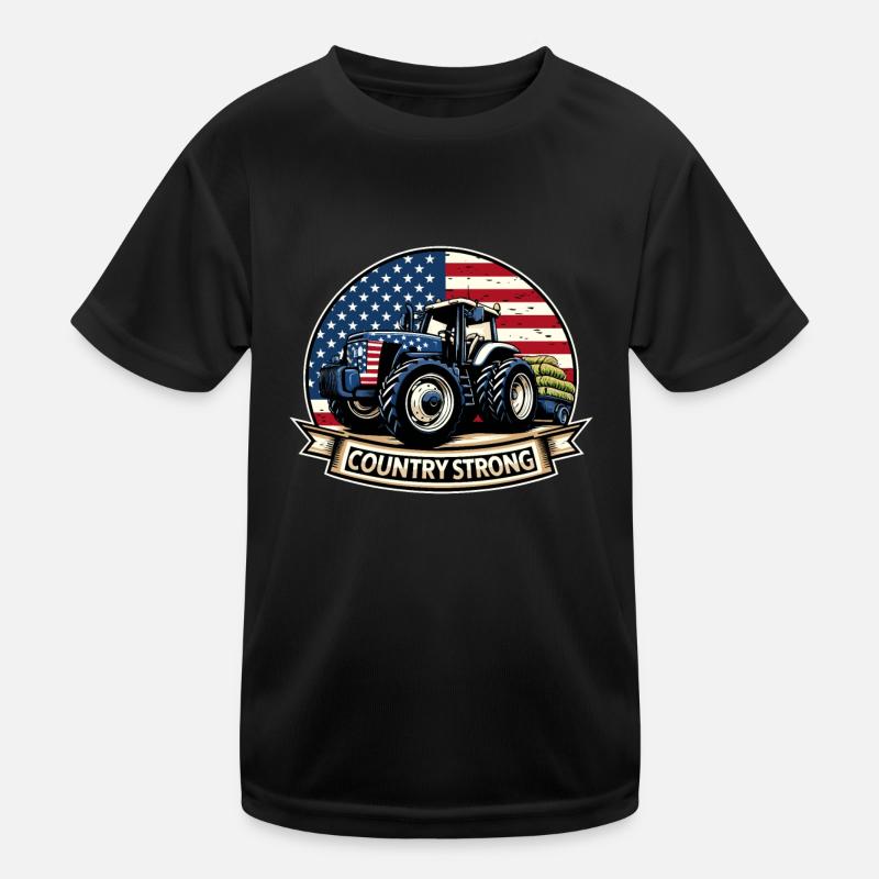 Tractor Pulling Tractor Pulling Tractor Power Farm Kinder Funktions-T-Shirt