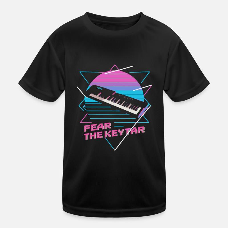 Keytar Keyboard Geschenk Kinder Funktions-T-Shirt