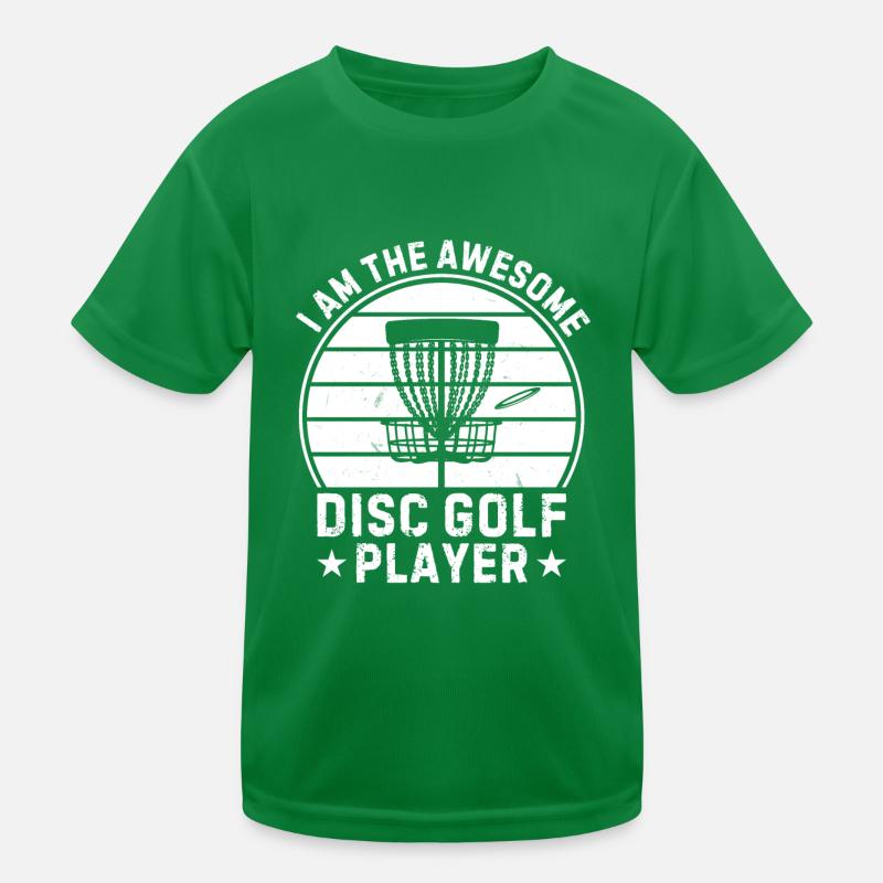 Disc Golf Je suis le super joueur de disc golf T-shirt sport Enfant