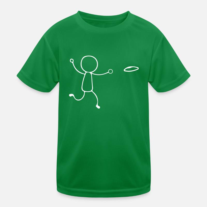 Funny Disc Golf bâton figure disc golfeur T-shirt sport Enfant