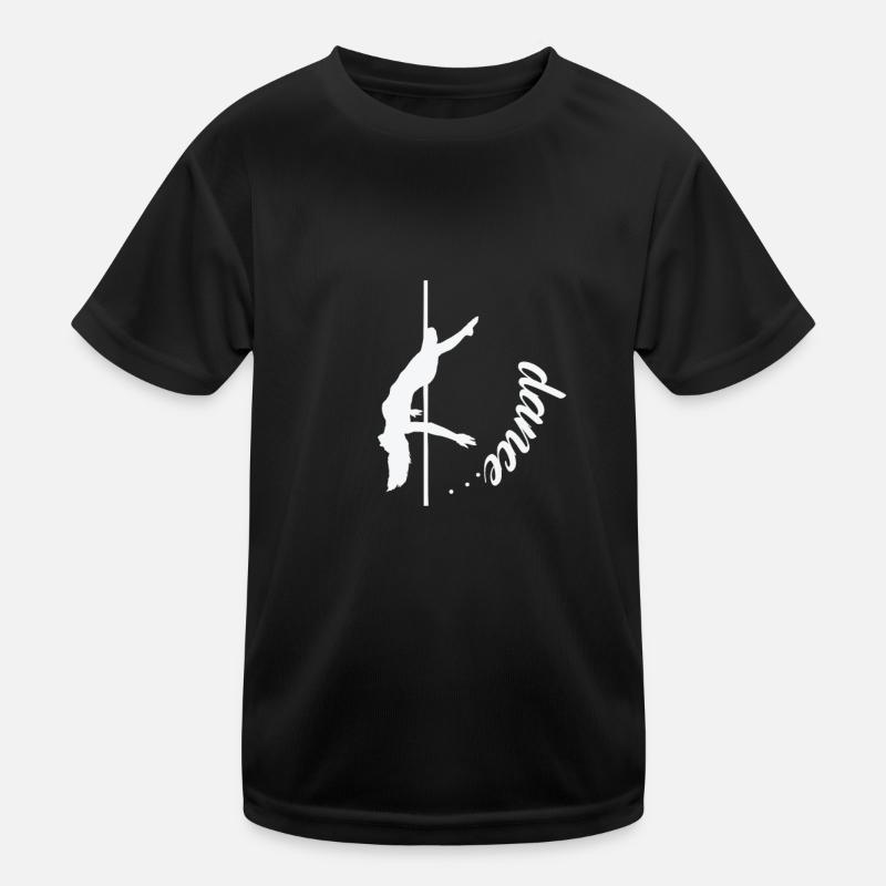 Dance Pole Dance Pole Dancing Kids Functional T-Shirt