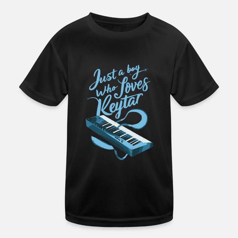 Cadeau clavier Keytar T-shirt sport Enfant