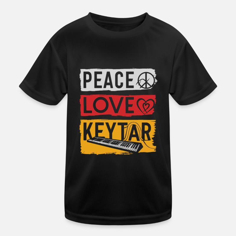 Cadeau clavier Keytar T-shirt sport Enfant
