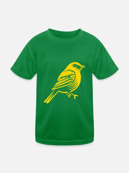 Canary - Kids Functional T-Shirt - kelly green - Front