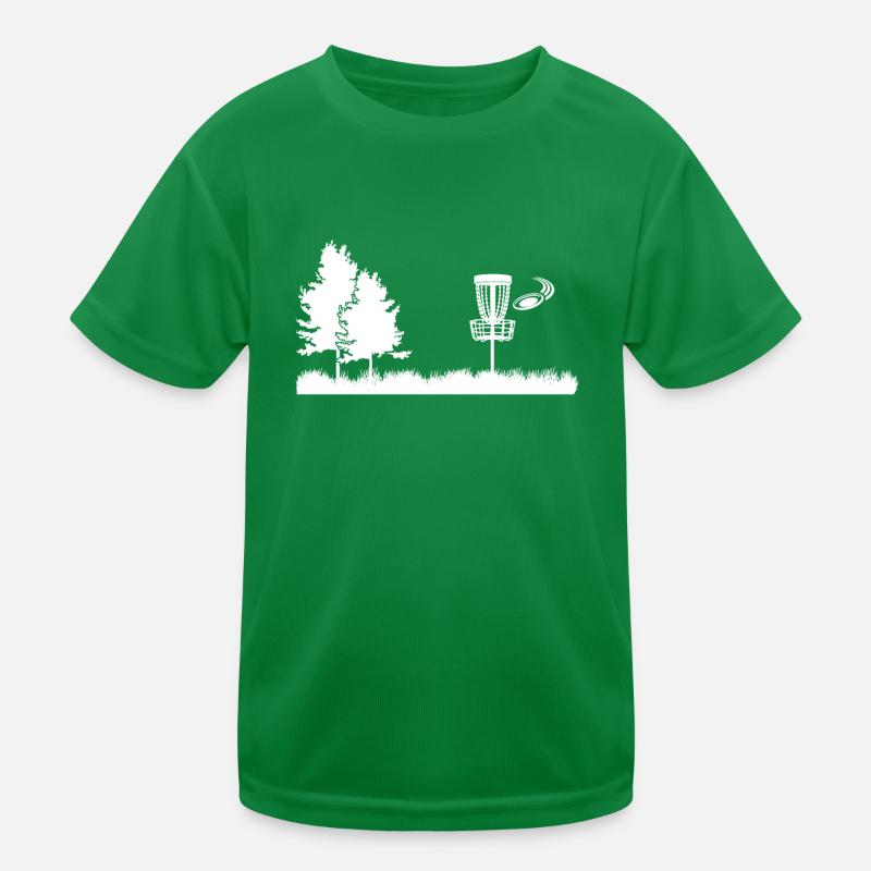Discgolf Sport Flying Disc Golf Basket Disc Golfer Kinder Funktions-T-Shirt