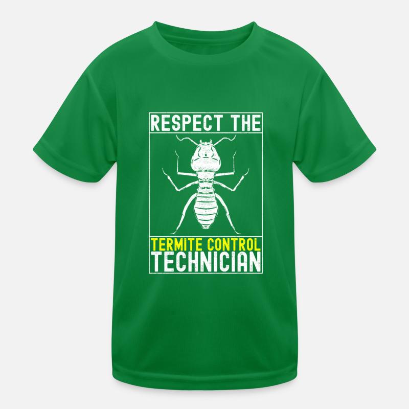 Schädlingsbekämpfung Kammerjäger Kinder Funktions-T-Shirt