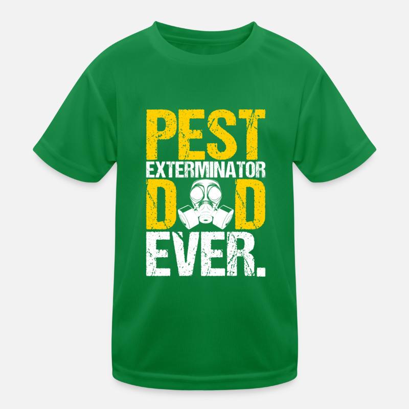 Pest Control Exterminator Kids Functional T-Shirt