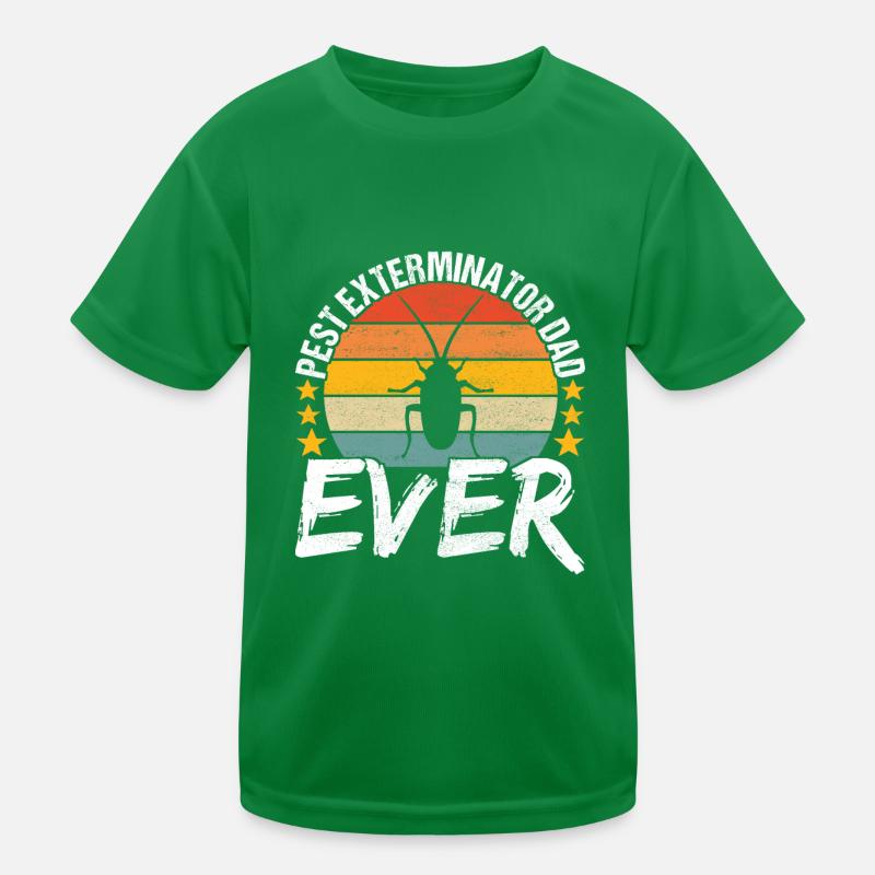 Schädlingsbekämpfung Kammerjäger Kinder Funktions-T-Shirt