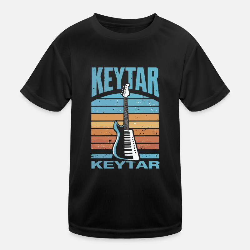 Keytar Keyboard Geschenk Kinder Funktions-T-Shirt