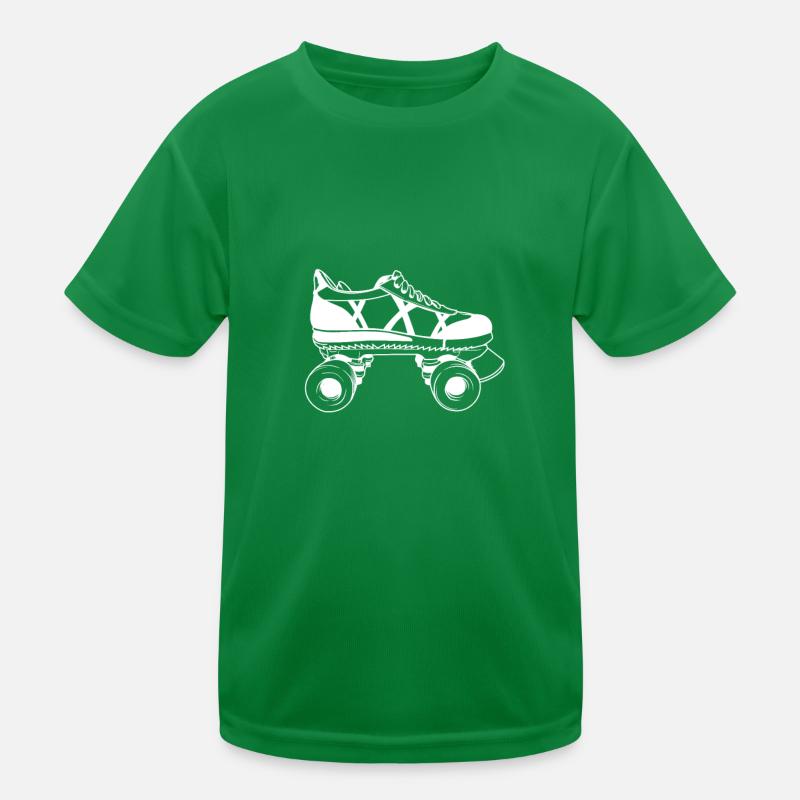 Roller skate in style Kids Functional T-Shirt