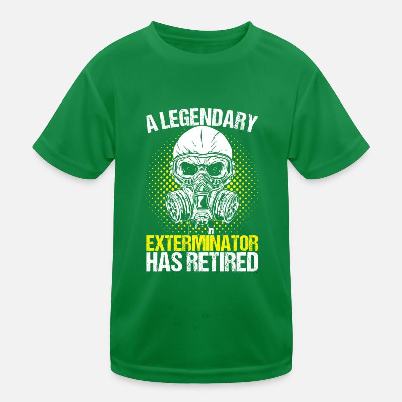 Schädlingsbekämpfung Kammerjäger Kinder Funktions-T-Shirt