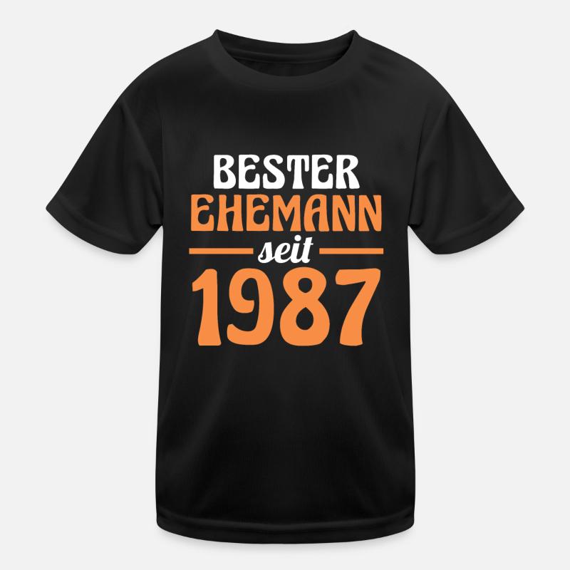 Meilleur mari de la Saint-Valentin depuis 1987 T-shirt sport Enfant