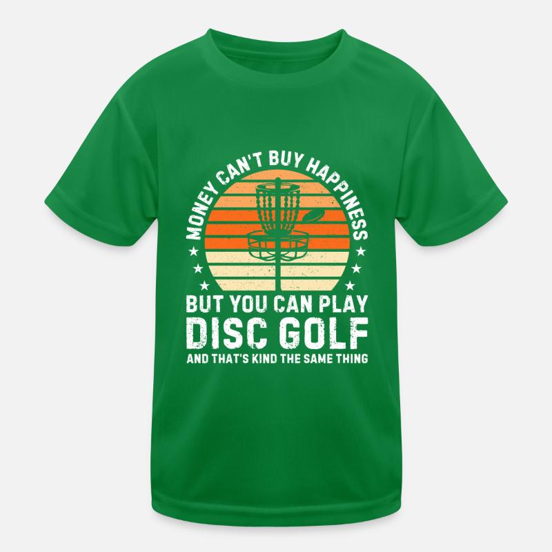Disc golf drôle Joueur de disc golf drôle T-shirt sport Enfant