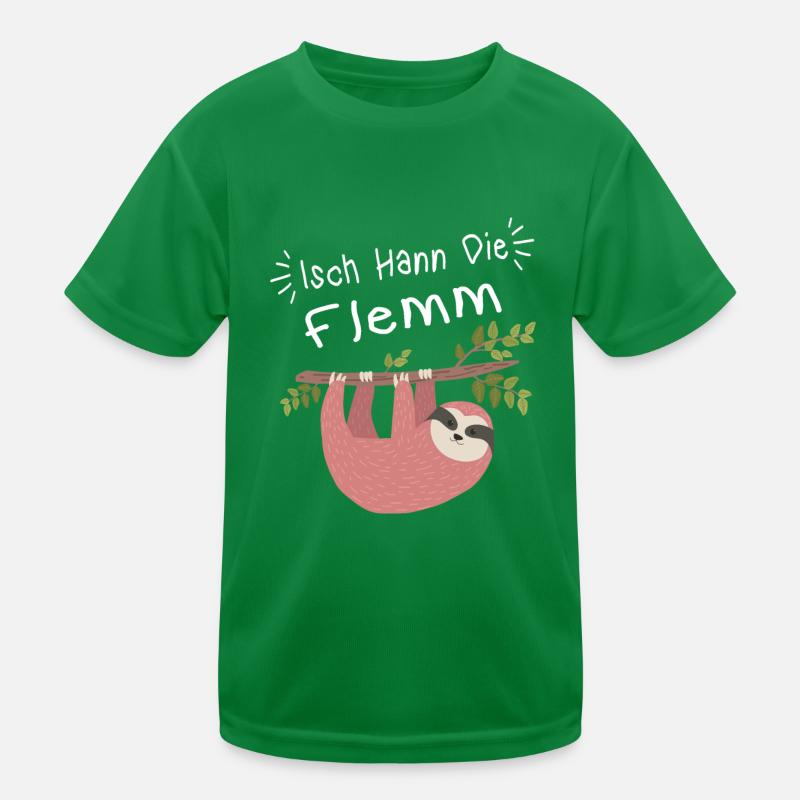 Isch Hann the Flemm Saarland Saarland dialect Kids Functional T-Shirt