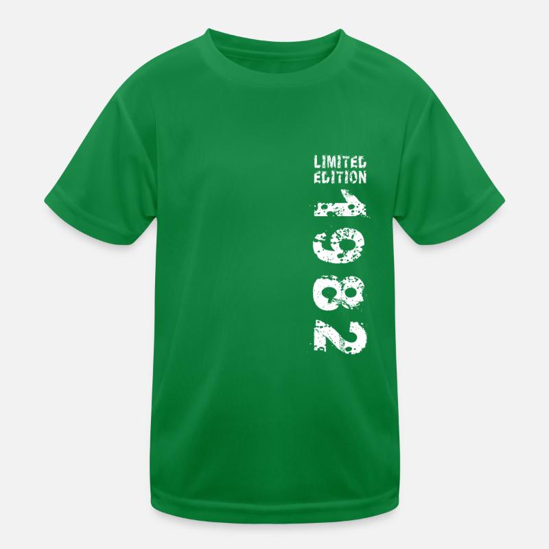 1982 Birthday Gift Idea Vintage Edition 1982 Kids Functional T-Shirt