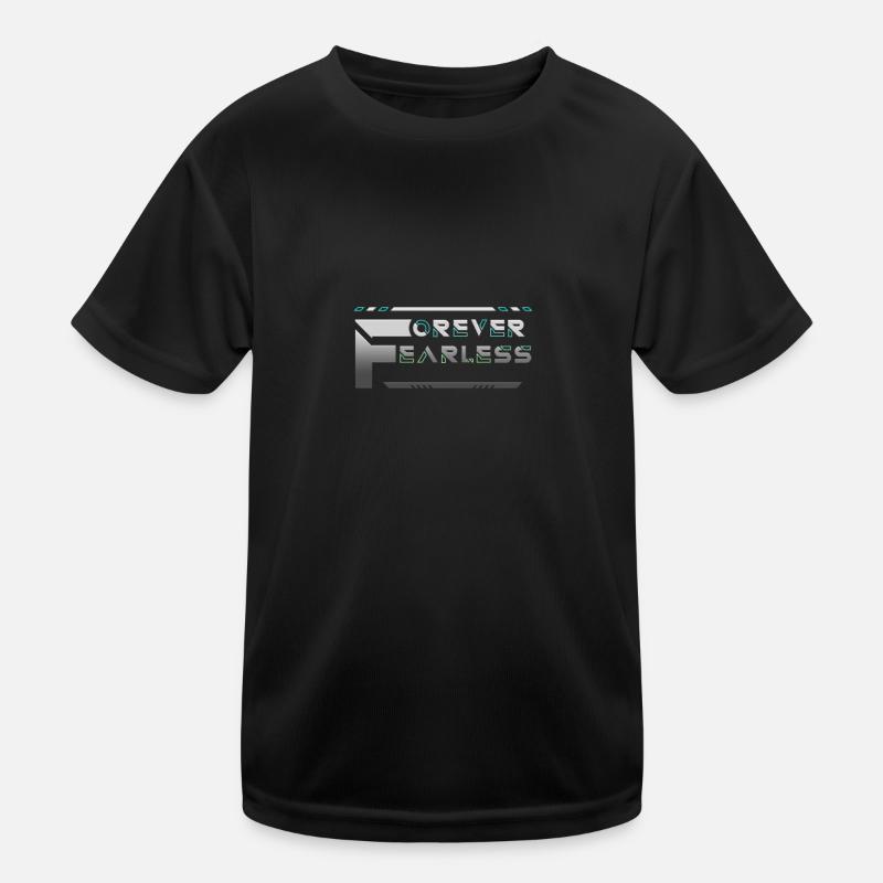 Für immer furchtlos Kinder Funktions-T-Shirt