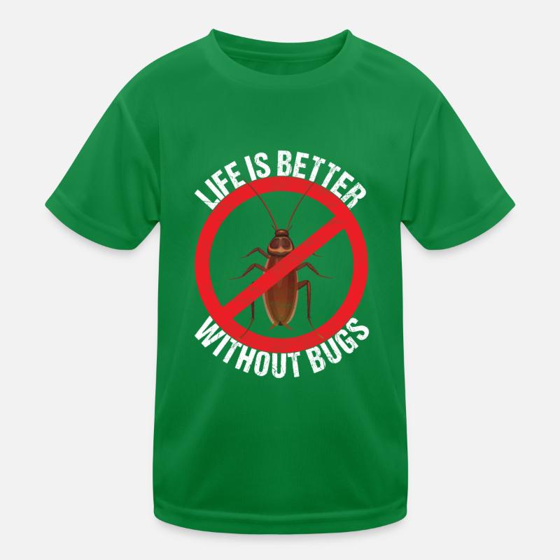 Pest Control Exterminators Kids Functional T-Shirt