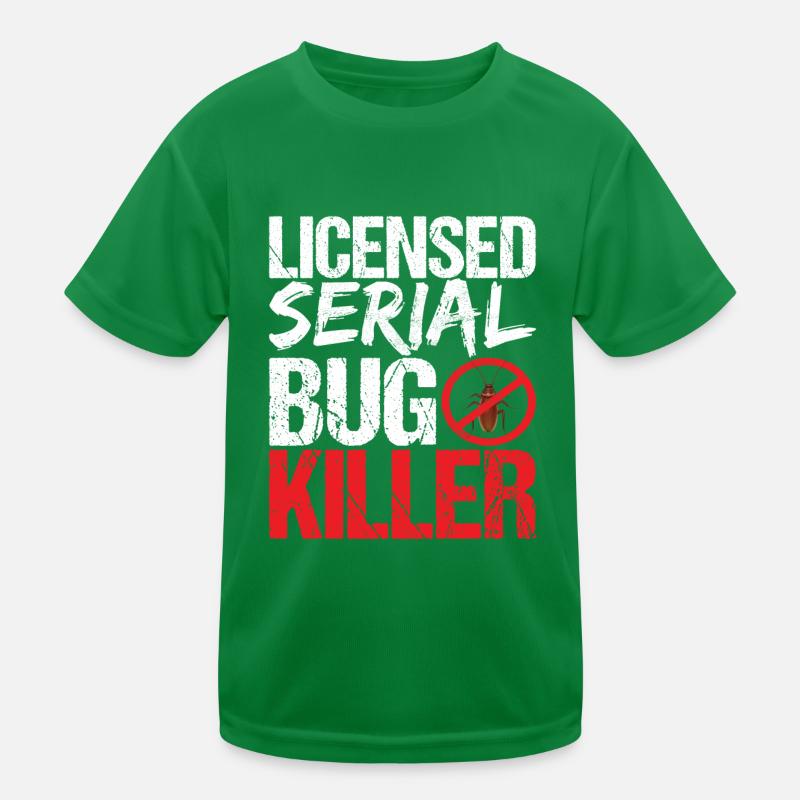 Schädlingsbekämpfung Kammerjäger Kinder Funktions-T-Shirt