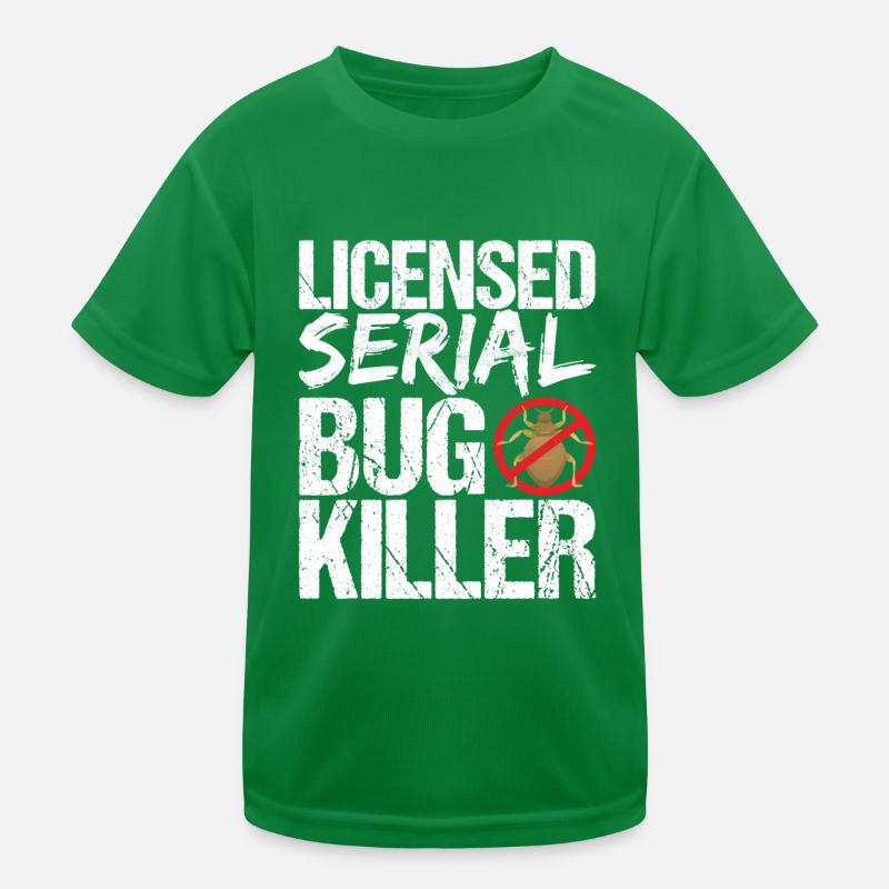 Pest Control Exterminators Kids Functional T-Shirt