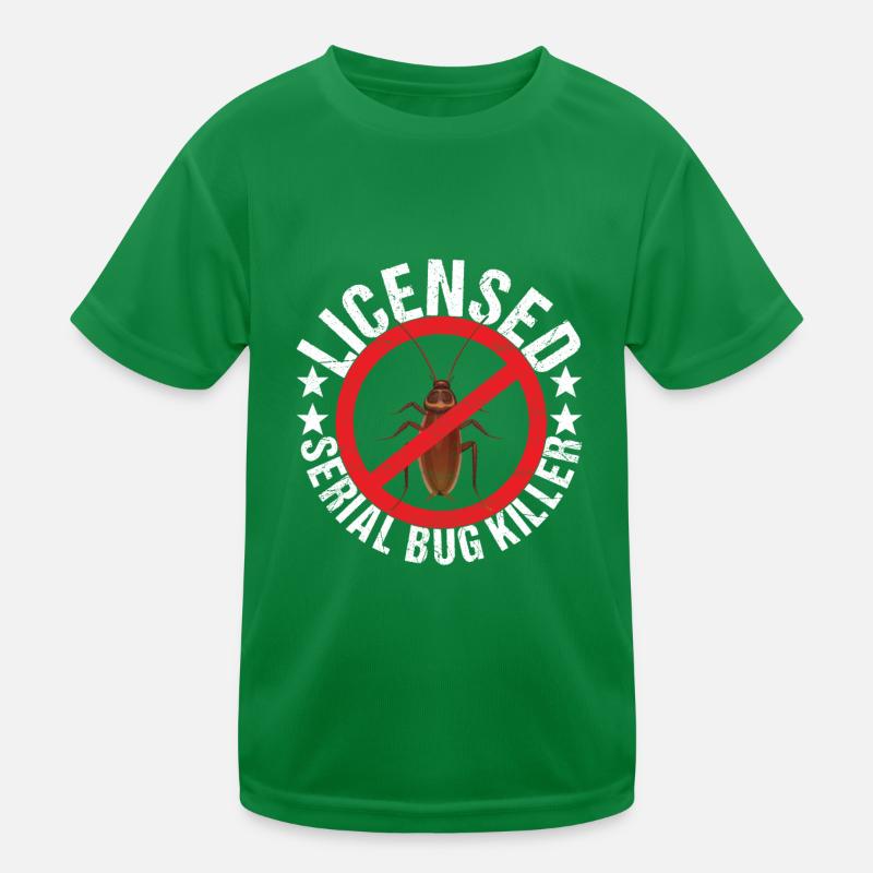 Schädlingsbekämpfung Kammerjäger Kinder Funktions-T-Shirt