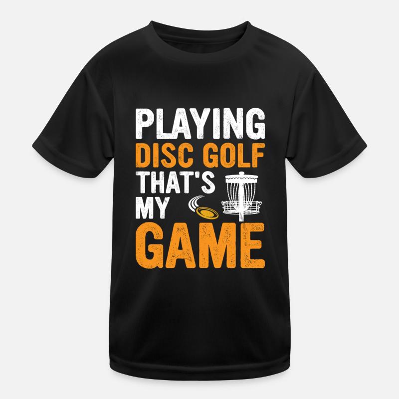 Jouer au disc golf c’est mon jeu - Disc Golfing T-shirt sport Enfant