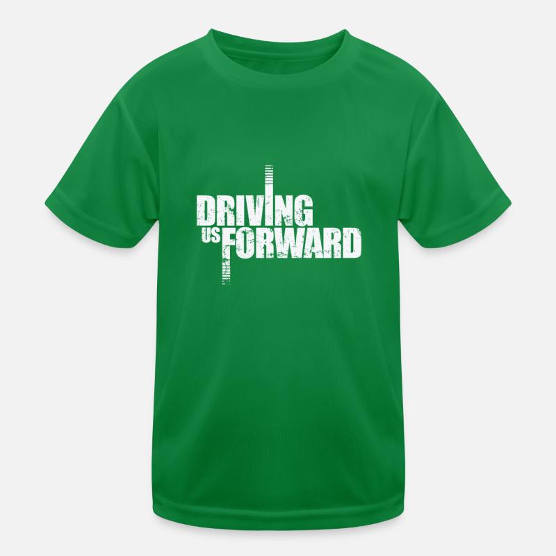 Driving Us Forward Kids Functional T-Shirt