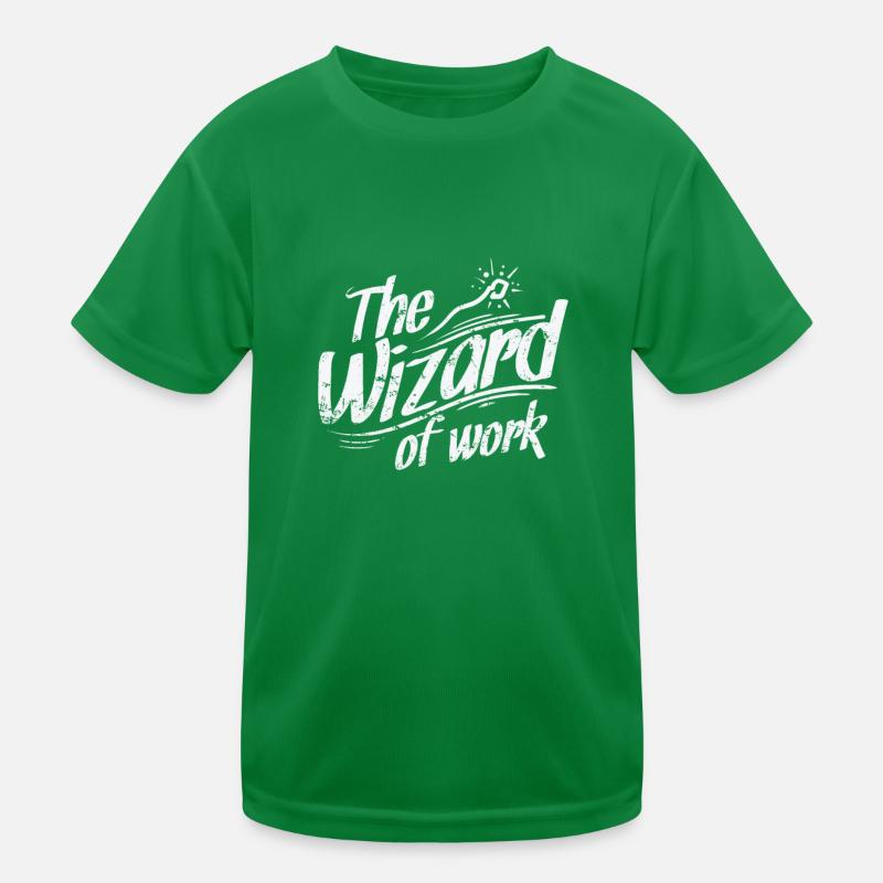 The Wizard of Work Kids Functional T-Shirt