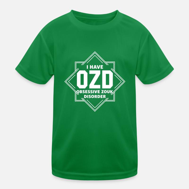 Cadeau de danse Zouk T-shirt sport Enfant