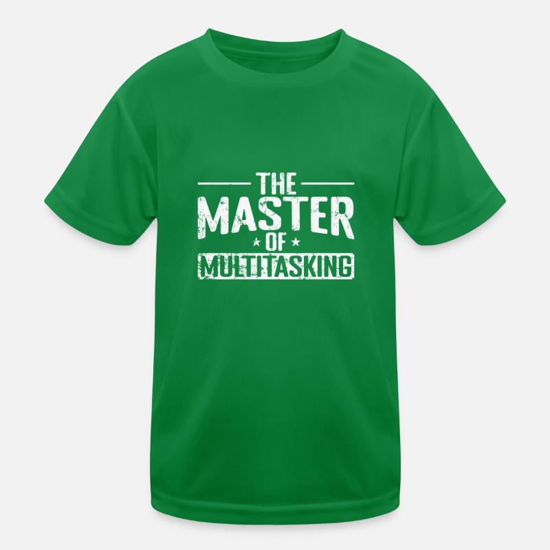 Le maître du multitâche T-shirt sport Enfant