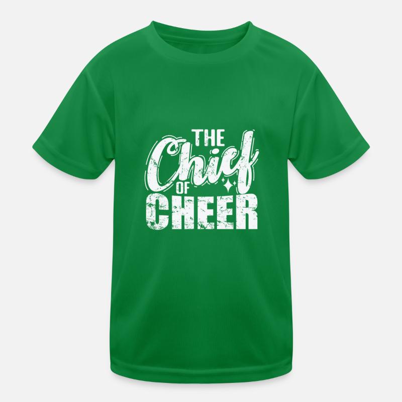 Le chef des encouragements T-shirt sport Enfant