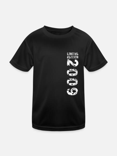2009 Geburtstag Geschenkidee Vintage Edition 2009 - Kinder Funktions-T-Shirt - Schwarz - Vorne