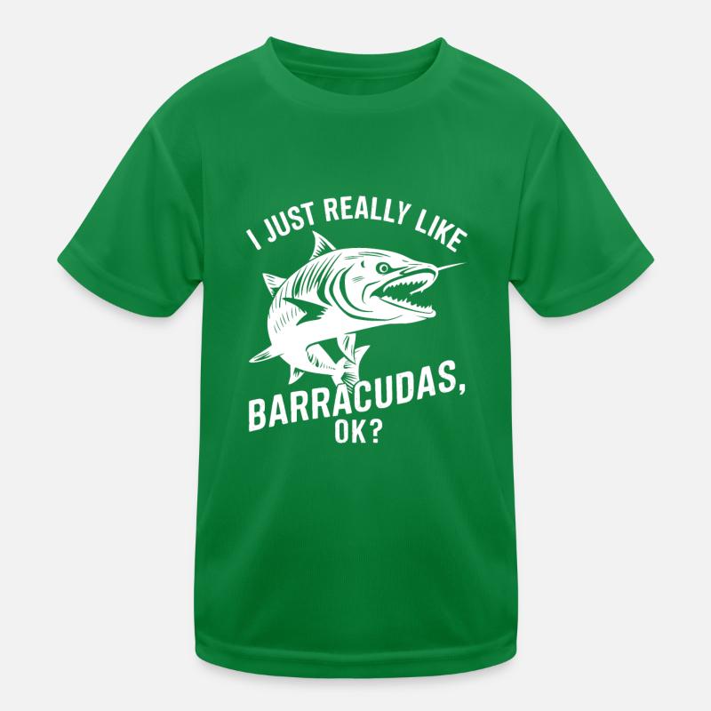 Cadeau pour Barracuda Fish Lover T-shirt sport Enfant