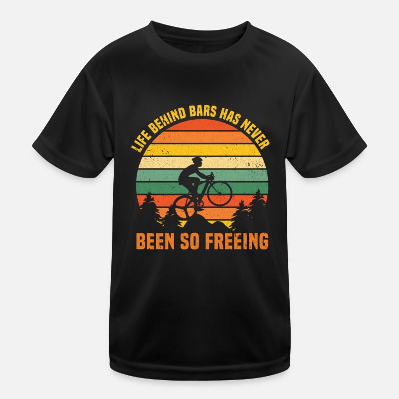 Das Leben hinter Gittern war noch nie so befreiend. Kinder Funktions-T-Shirt