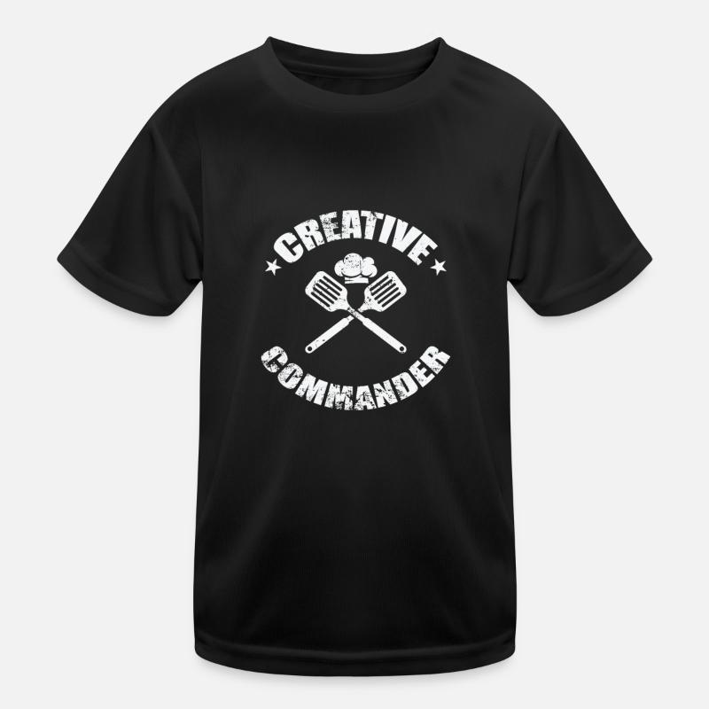 Commandant créatif T-shirt sport Enfant