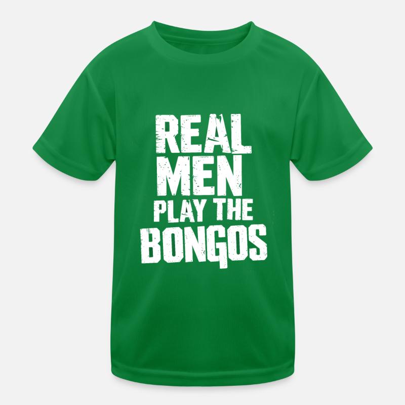 Bongo Musik Geschenk Kinder Funktions-T-Shirt